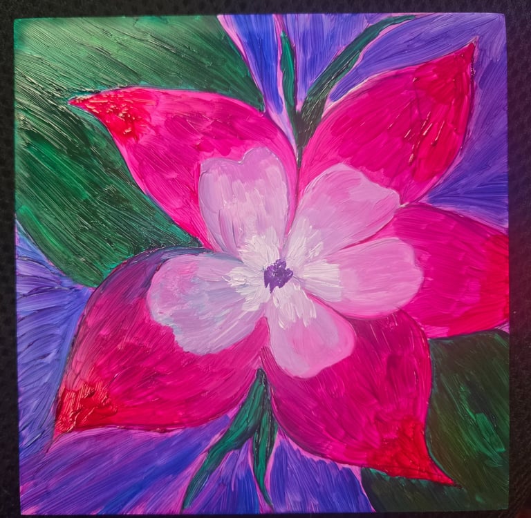Magenta (painting) Kylee Nicole Smith