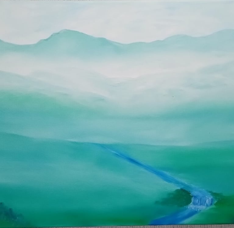 Mizzle (painting) Kylee Nicole Smith