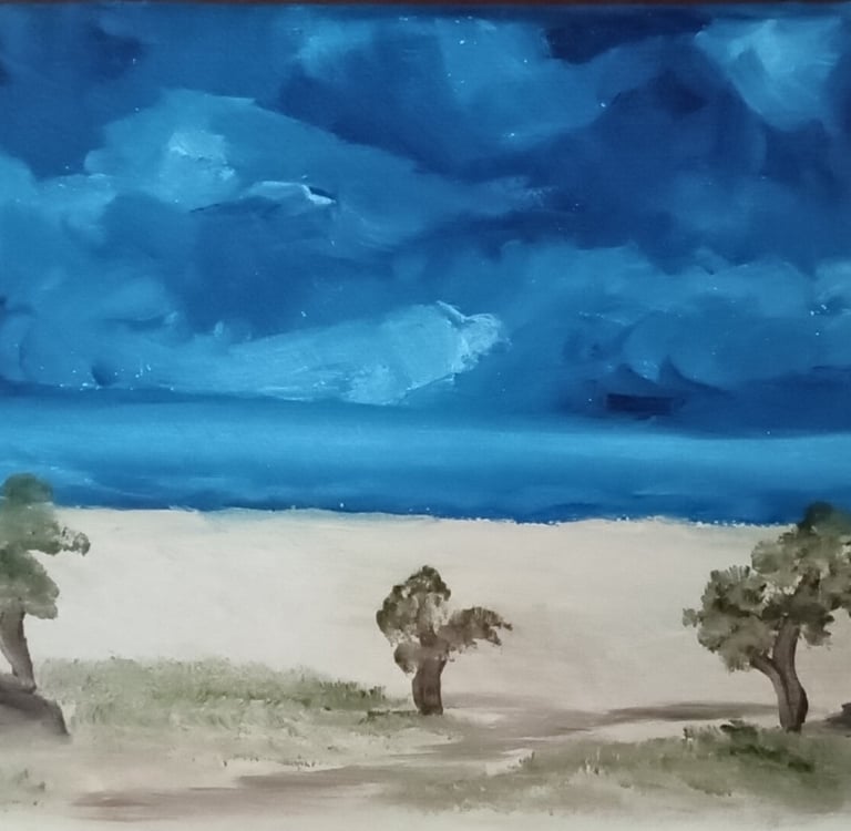 Ocean Down Under (painting) Kylee Nicole