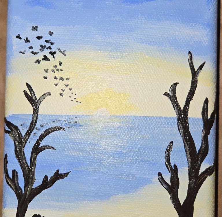 Soaring #2 (painting) Kylee Nicole