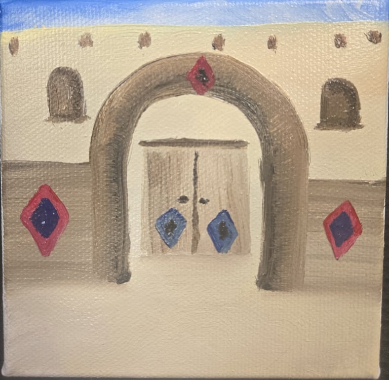 Unfinished 5 (painting) Kylee Nicole Smith