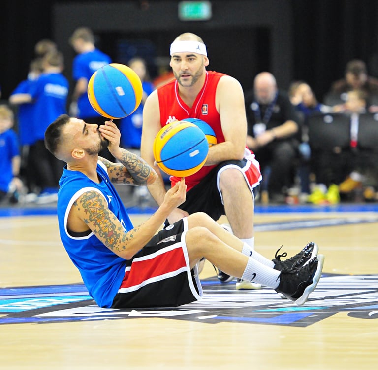 Basketball freestylers en España