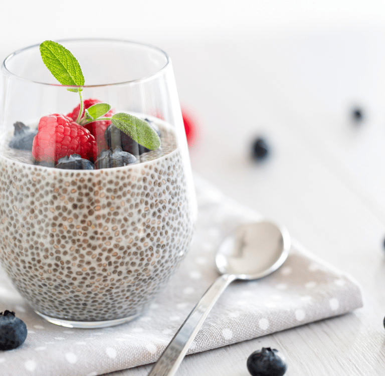 Keto Vanilla Chia Seed Pudding