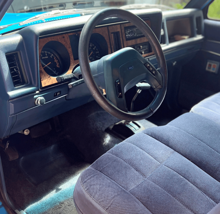 Premium detailing on the drivers side of a Ford Bronco