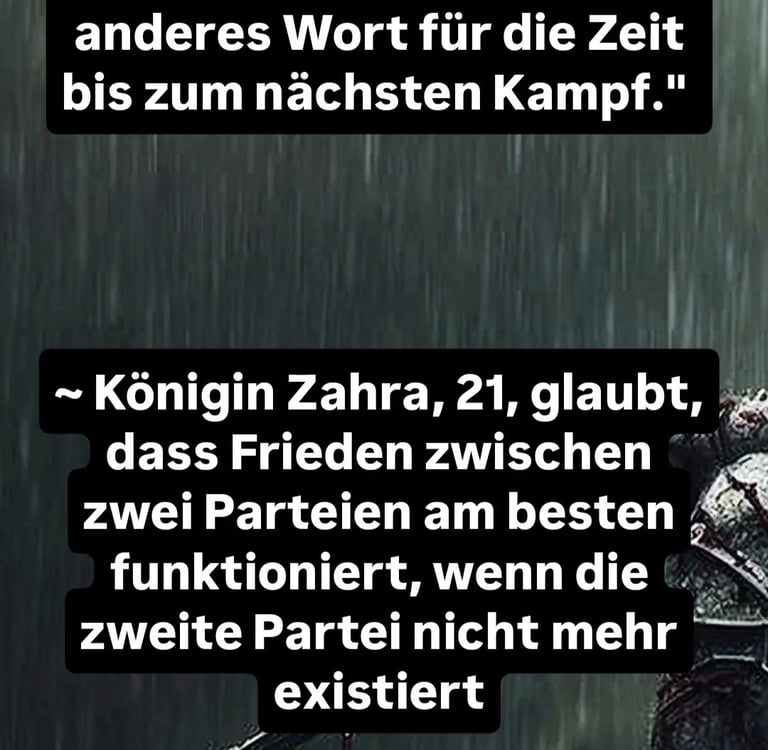 Existence Zitat von Königin Zahra