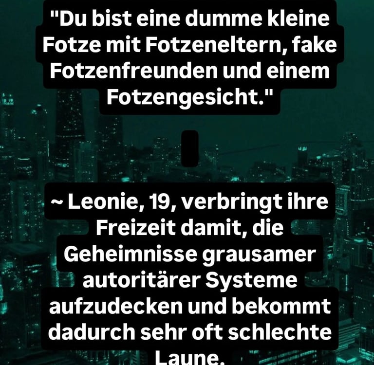 Existence Zitat von Leonie