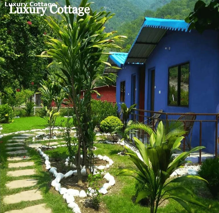 Luxury cottage at Jungle Lore Resort with premium comfort and design