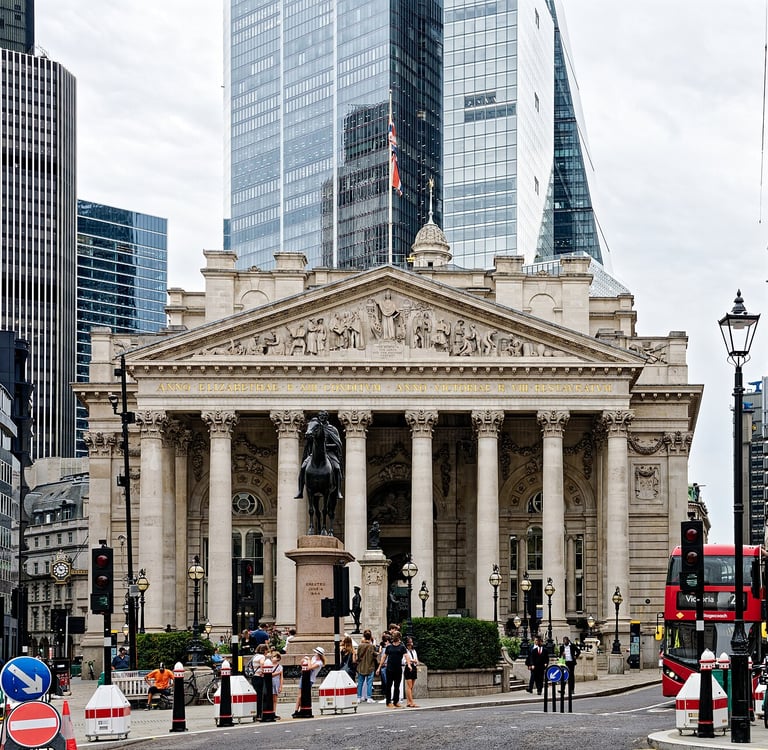 The Royal Exchange in London