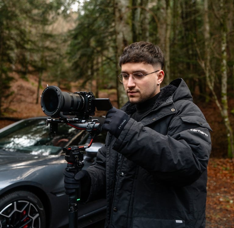 Vidéaste Pro Clermont-Ferrand - Tournage MG Motors