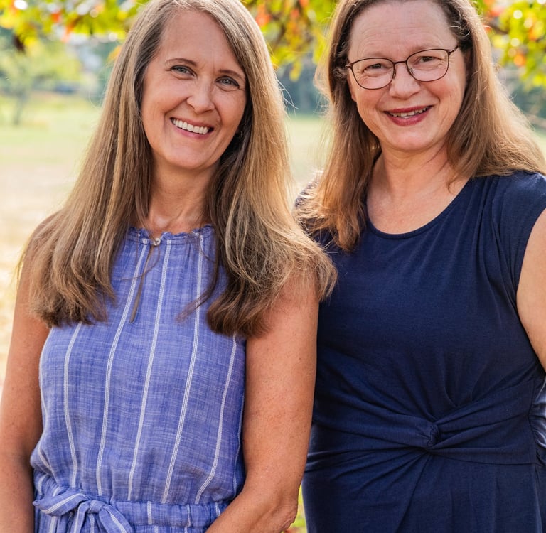 Lynn Joshua and Katy Garber