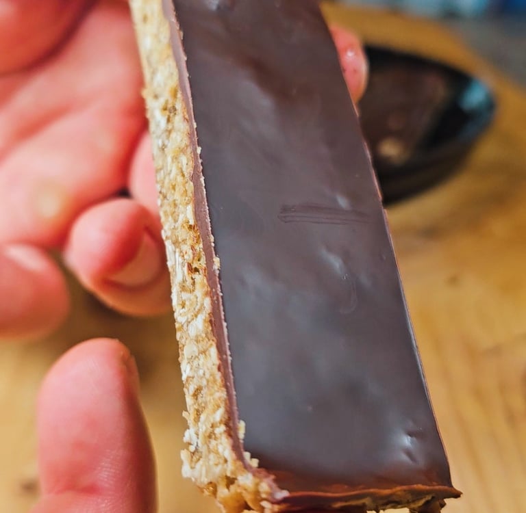 barre protéiné chocolat cacahuète