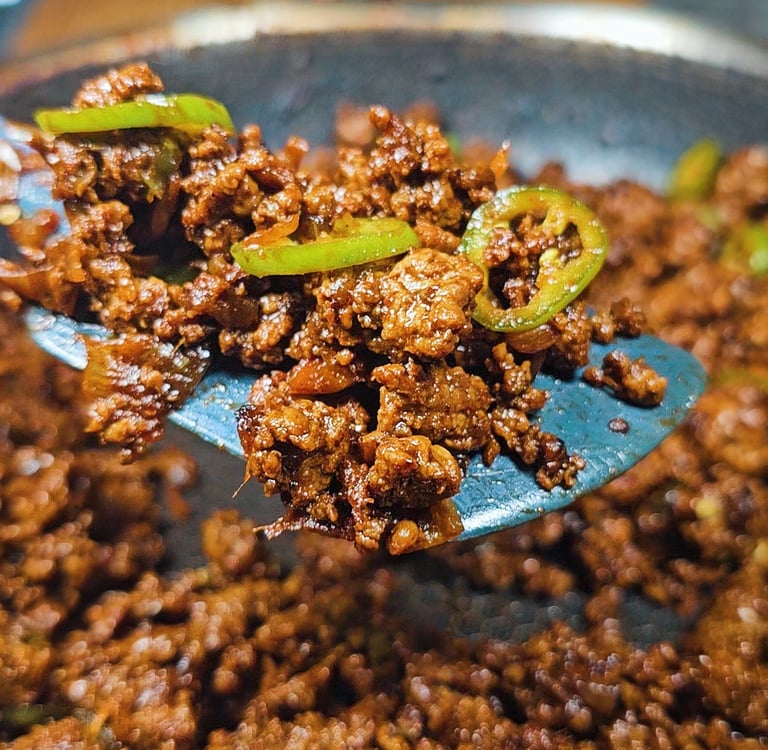 boeuf crispy spicy