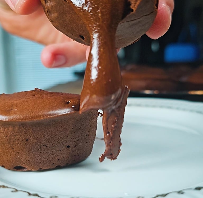 fondant chocolat diete