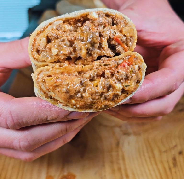 burrito boeuf tomate diete