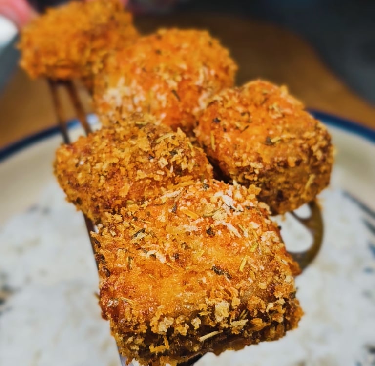saumon pané