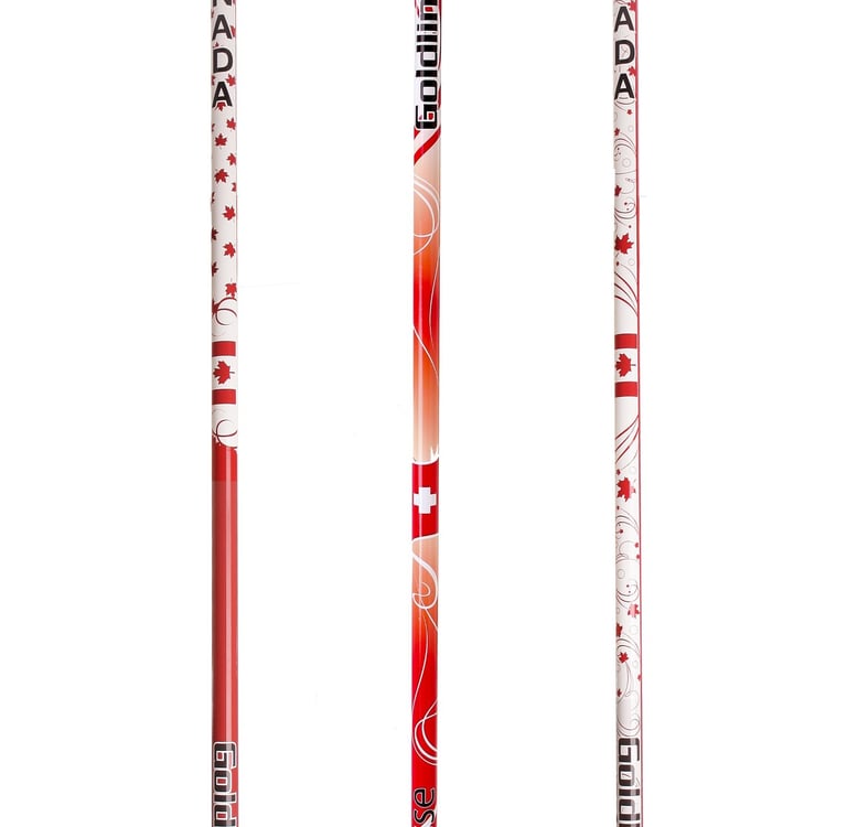 Curling brush designs created for mens olympic team by Katherine Widziak