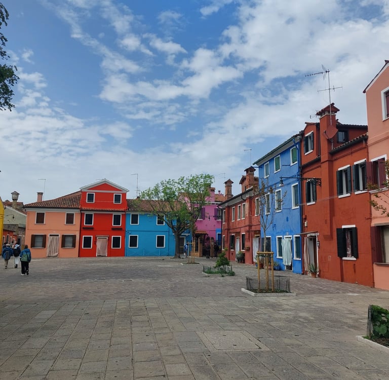 Häuser auf Burano