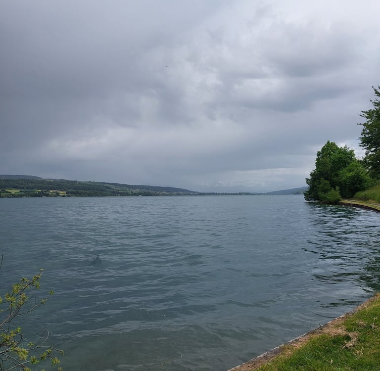 Seeblick in der Schweiz