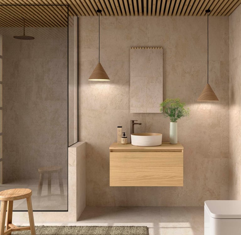 salgar wooden bathroom unit