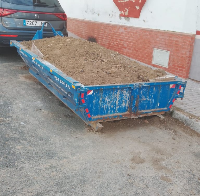 Cómo una Empresa de Reformas en Sevilla Optimizó su Gestión de Residuos con Cubas