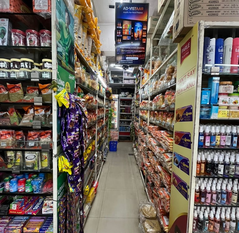 In-store advertising digital display solution