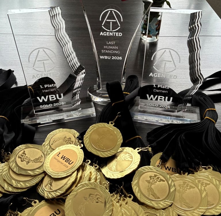 Weingarten Backyard Ultra - Trophäen