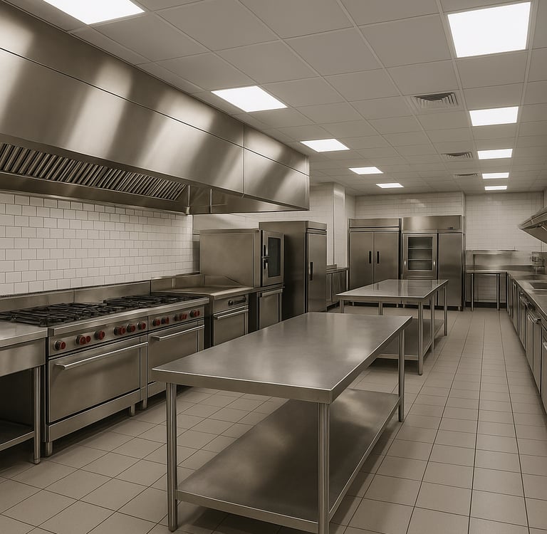 كم راح يكلفني تجهيز المطبخ المطعم؟ هايس