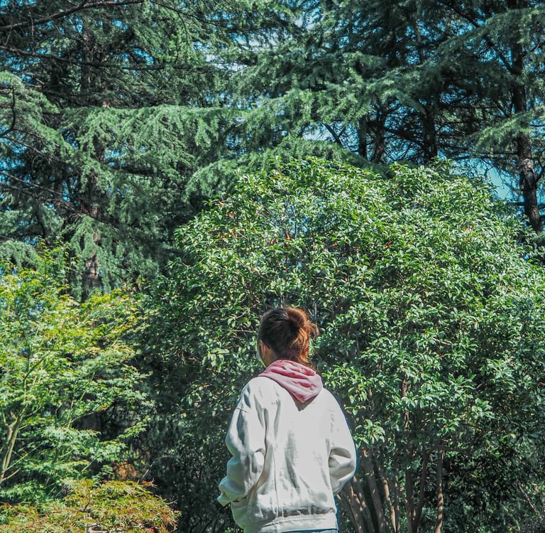Just another sunny afternoon in the human compost patch. Don't worry, they're getting all their essential nutrients