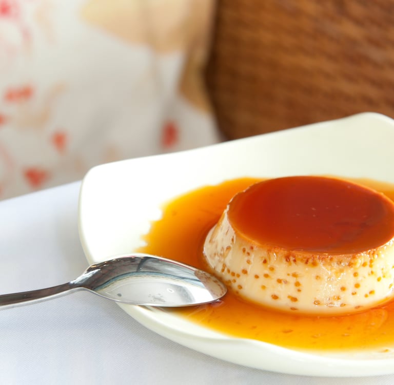 Receita de Pudim Fitness de Albumina