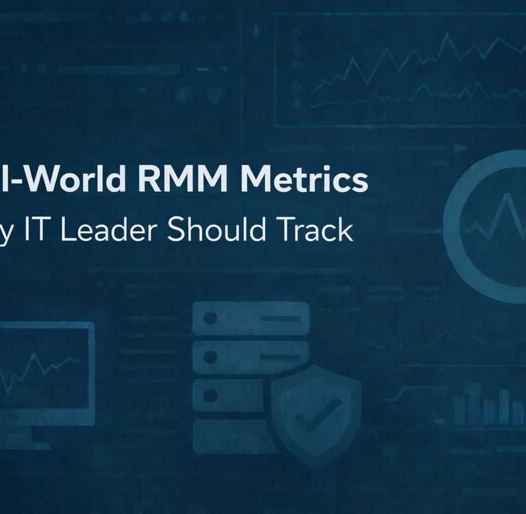 Real-World RMM Metrics Every IT Leader Should Track