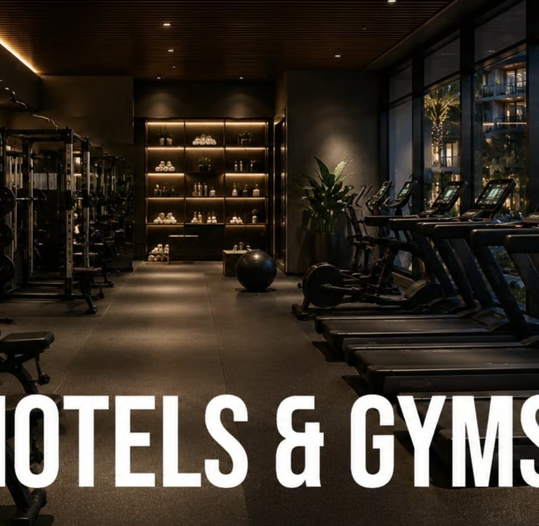 Restore Audio Hotels & Gyms