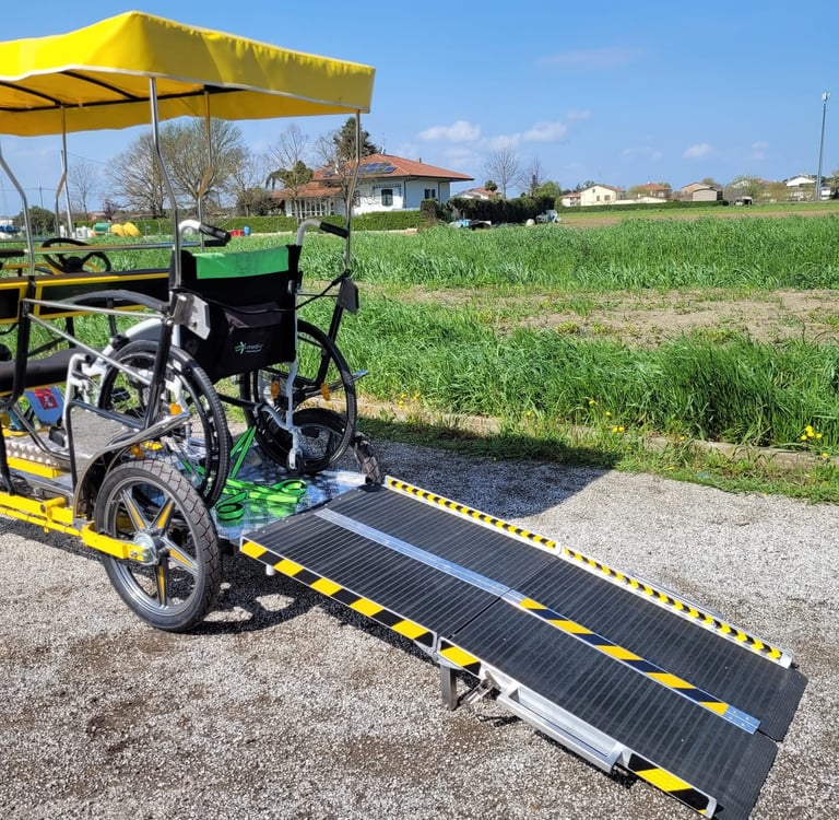 Insertion parfaite du fauteuil dans l'espace 
