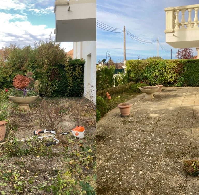Entretien de jardins à Soisy-sur-Seine et aux alentours.