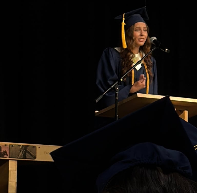 When I spoke at my highschool graduation, public speaking is a huge part of my life