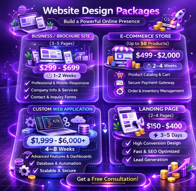 affordable website design services