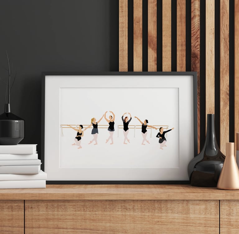 Illustration La salle de danse