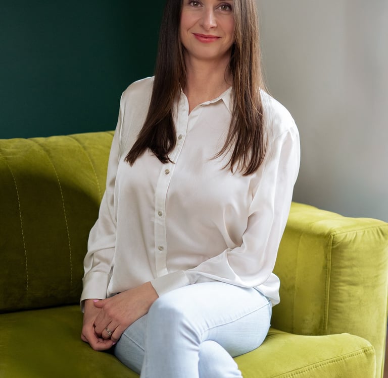 Health and Wellbeing Coach portrait photograph in Brighton