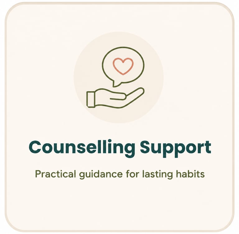 The best way to resolve health conditions is by talking to professionals.