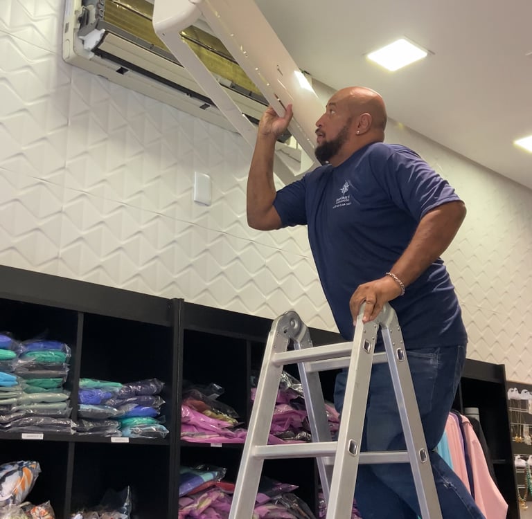 Instalação técnica de ar-condicionado split em São Paulo executada pela Imperium Climatizações