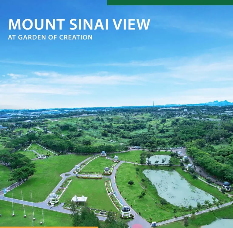 Mt. Sinai Mansion view danau utama dekat jalan utama