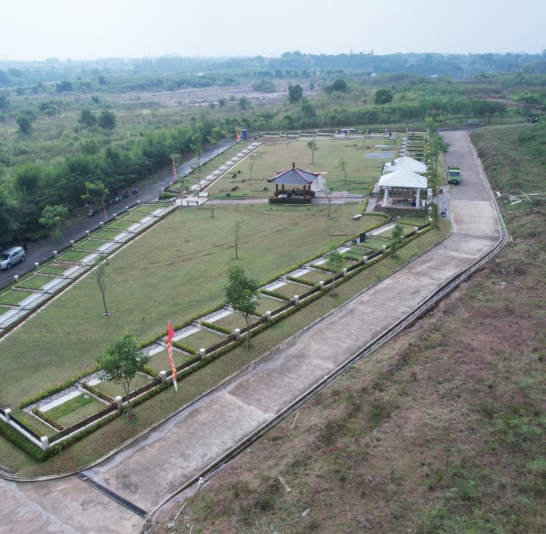 Rubi Mansion area Chinesse dengan pagar disekeliling  kavling