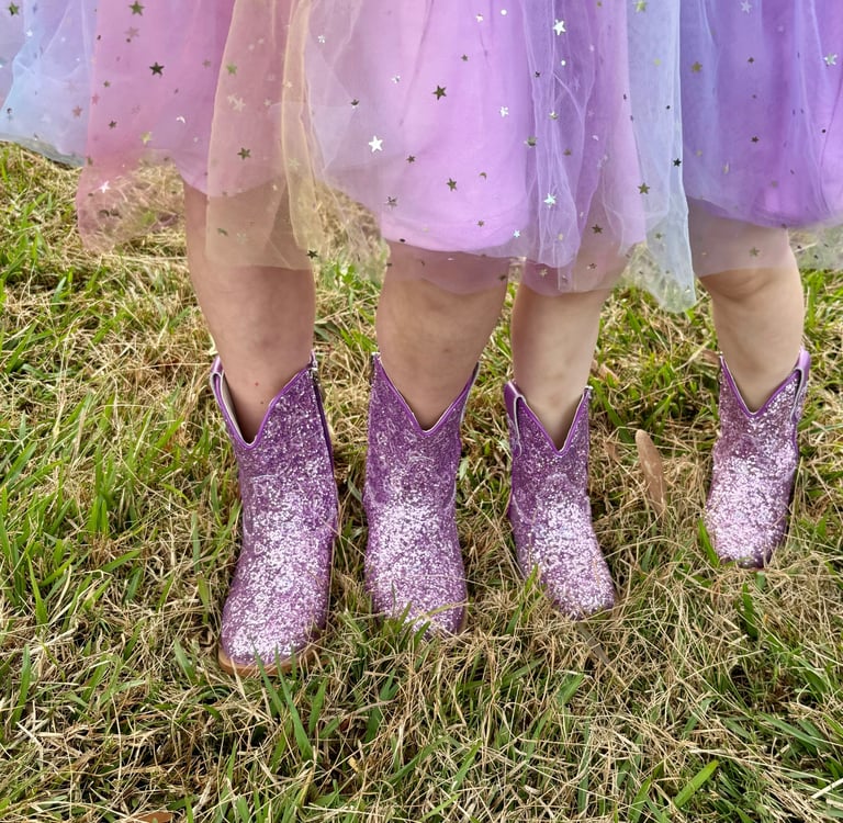 Unicorn parties bring out the sparkle boots