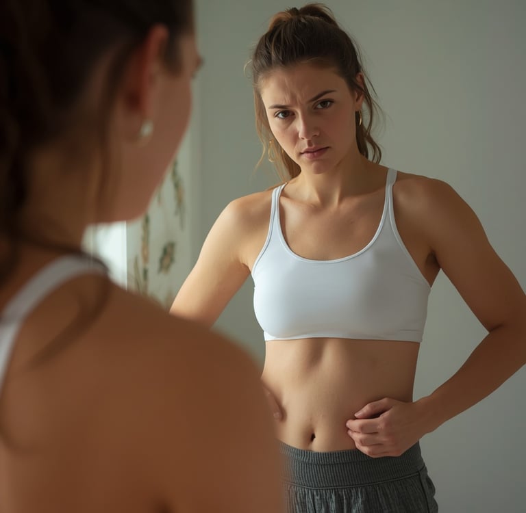 erros que impedem a perda de gordura abdominal