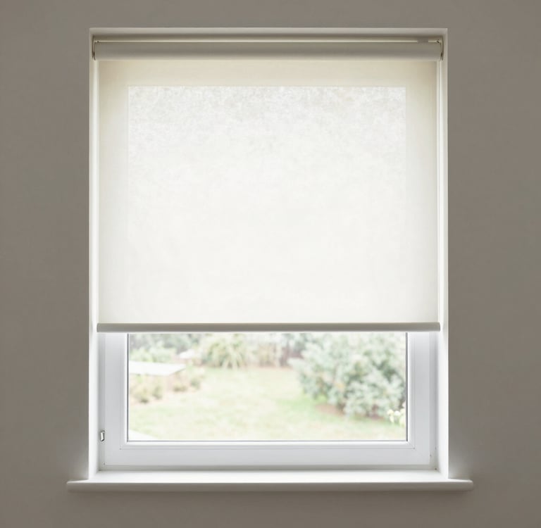 A cozy living room bathed in natural light with elegant drape & decor curtains framing the windows.