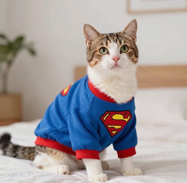 una adorable teckel con lazo rosa y sudadera gris posa en un banco.