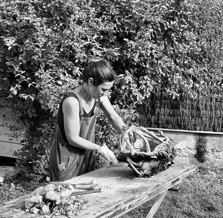 process fabrication fonderie sculpture bronze décochage ciselure