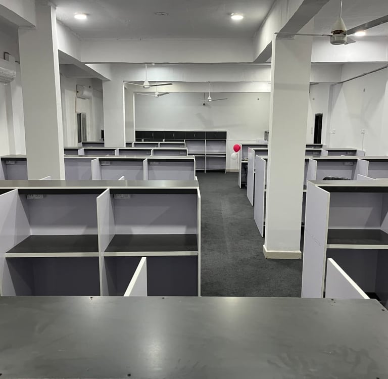 Peaceful reading environment, Library facilities at Aura Study Zone