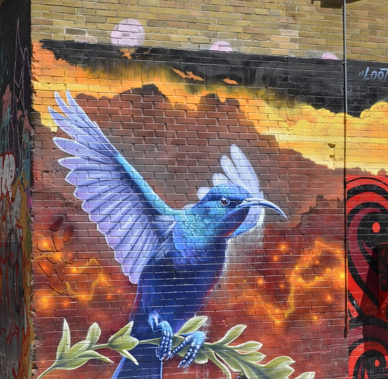 Graffiti Alley in Toronto