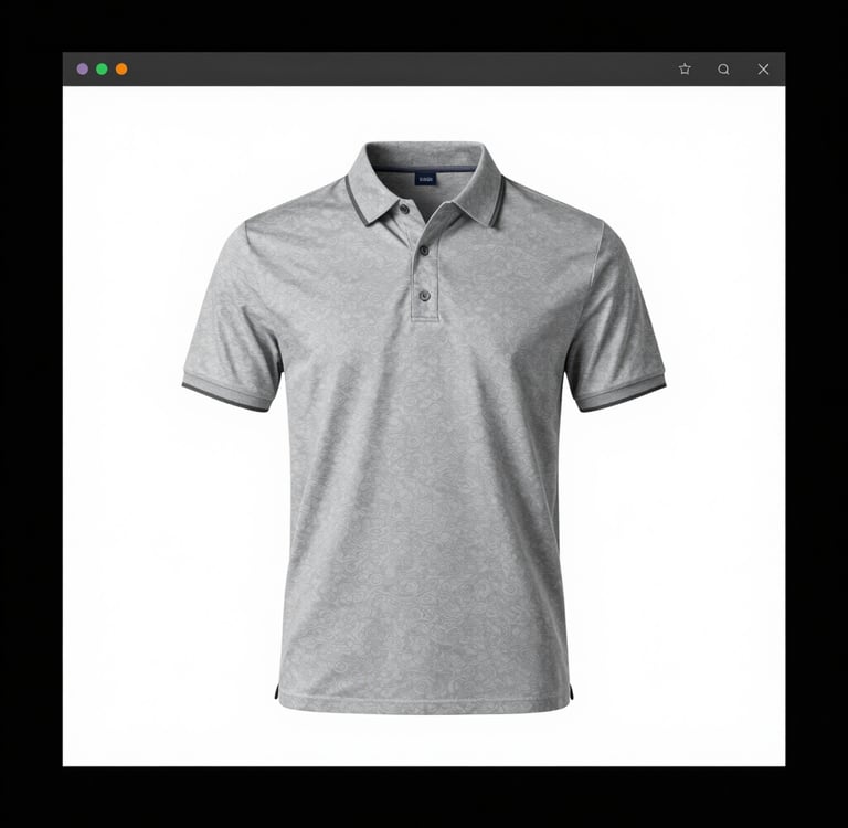 Rows of round neck t-shirts neatly stacked, ready for shipment.