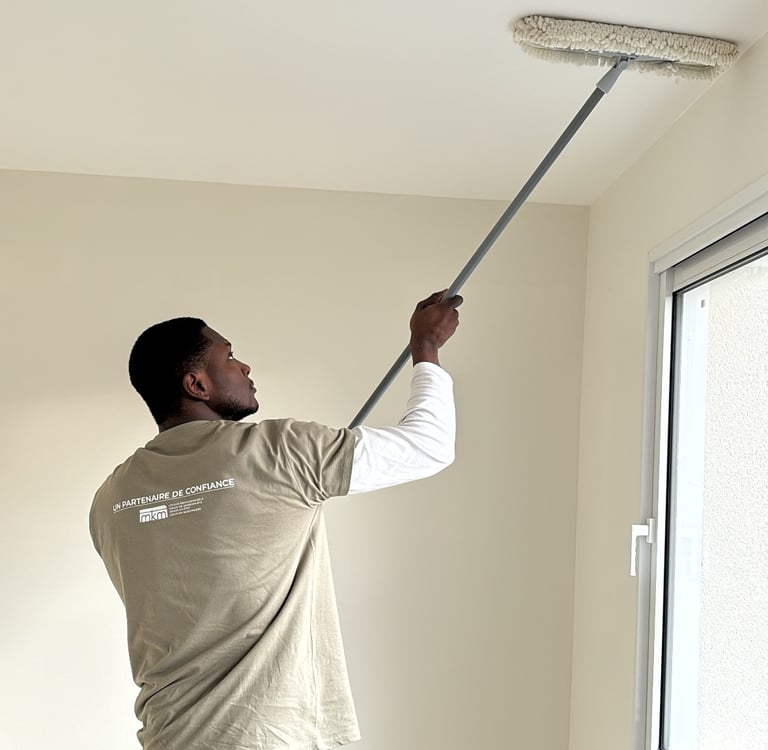 Nettoyage de locaux après construction, à Caen en Normandie 